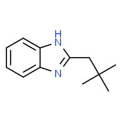 ChemSpider 2D Image | 2-(2,2-Dimethylpropyl)-1H-benzimidazole | C12H16N2