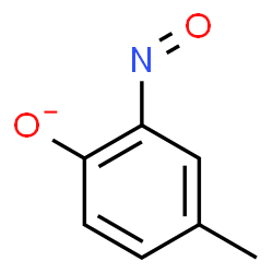 ChemSpider 2D Image | 4-Methyl-2-nitrosophenolate | C7H6NO2