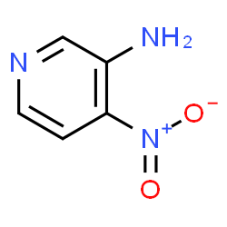 ChemSpider 2D Image | 4-Nitro-3-pyridinamine | C5H5N3O2