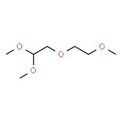 ChemSpider 2D Image | 1,1-Dimethoxy-2-(2-methoxyethoxy)ethane | C7H16O4