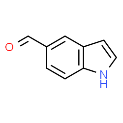 ChemSpider 2D Image | 5-Formylindole | C9H7NO