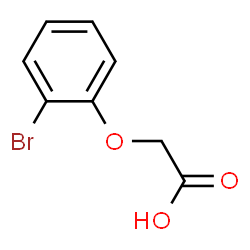 ChemSpider 2D Image | o-Bromophenoxyacetic acid | C8H7BrO3