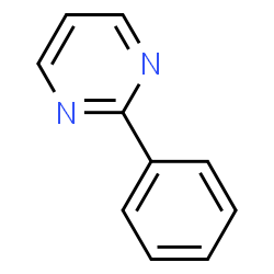 ChemSpider 2D Image | phenylpyrimidine | C10H8N2
