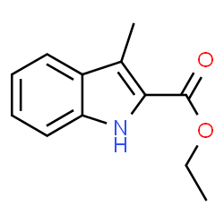 ChemSpider 2D Image | 3-Methyl-2-carbethoxyindole | C12H13NO2