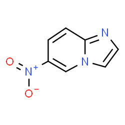 ChemSpider 2D Image | 6-Nitroimidazo[1,2-a]pyridine | C7H5N3O2