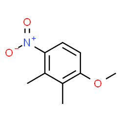 ChemSpider 2D Image | 2,3-Dimethyl-4-nitroanisole | C9H11NO3