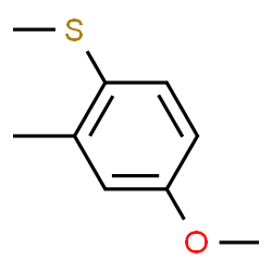 ChemSpider 2D Image | 3-Methyl-4-(methylthio)anisole | C9H12OS