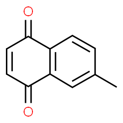 ChemSpider 2D Image | 6-Methylnaphthoquinone | C11H8O2