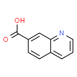 ChemSpider 2D Image | 7-Quinolinecarboxylic acid | C10H7NO2