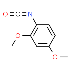 ChemSpider 2D Image | 2,4-DIMETHOXYPHENYL ISOCYANATE | C9H9NO3