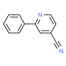 ChemSpider 2D Image | 2-Phenylisonicotinonitrile | C12H8N2