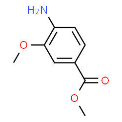 ChemSpider 2D Image | Methyl 4-amino-3-methoxybenzoate | C9H11NO3