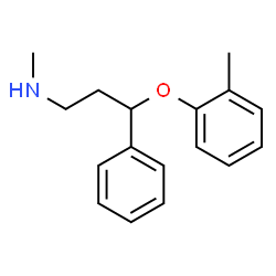 ChemSpider 2D Image | N-Methyl-Î³-(2-methylphenoxy)benzenepropanamine | C17H21NO