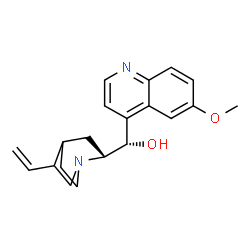 ChemSpider 2D Image | (3xi,9S)-6'-Methoxycinchonan-9-ol | C20H24N2O2