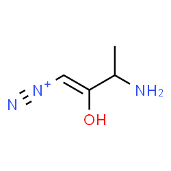ChemSpider 2D Image | (1Z)-3-Amino-2-hydroxy-1-butene-1-diazonium | C4H8N3O