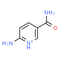 ChemSpider 2D Image | 2-Amino-5-carbamoylpyridinium | C6H8N3O