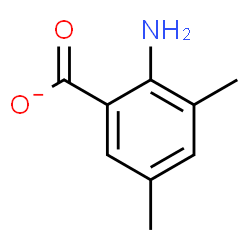 ChemSpider 2D Image | 2-Amino-3,5-dimethylbenzoate | C9H10NO2