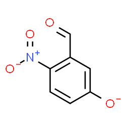 ChemSpider 2D Image | 3-Formyl-4-nitrophenolate | C7H4NO4