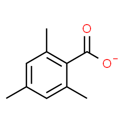 ChemSpider 2D Image | 2,4,6-Trimethylbenzoate | C10H11O2