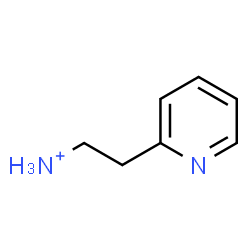 ChemSpider 2D Image | 2-(2-Pyridinyl)ethanaminium | C7H11N2