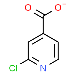 ChemSpider 2D Image | 2-Chloroisonicotinate | C6H3ClNO2