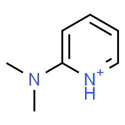 ChemSpider 2D Image | 2-(Dimethylamino)pyridinium | C7H11N2
