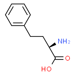 ChemSpider 2D Image | D-Homophenylalanine | C10H13NO2
