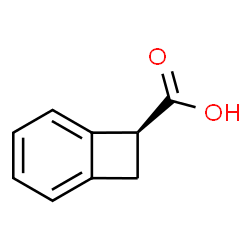 ChemSpider 2D Image | (7S)-Bicyclo[4.2.0]octa-1,3,5-triene-7-carboxylic acid | C9H8O2