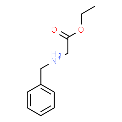 ChemSpider 2D Image | N-Benzyl-2-ethoxy-2-oxoethanaminium | C11H16NO2