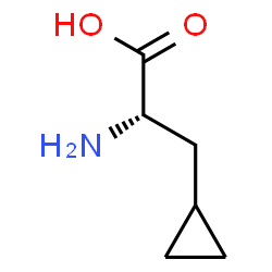 ChemSpider 2D Image | L-Cyclopropylalanine | C6H11NO2