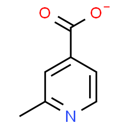 ChemSpider 2D Image | 2-Methylisonicotinate | C7H6NO2