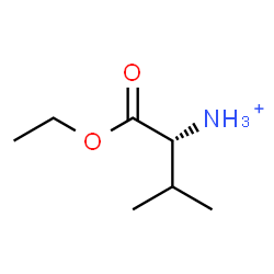 ChemSpider 2D Image | (2R)-1-Ethoxy-3-methyl-1-oxo-2-butanaminium | C7H16NO2