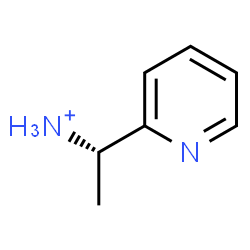 ChemSpider 2D Image | (1S)-1-(2-Pyridinyl)ethanaminium | C7H11N2