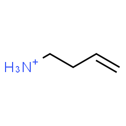ChemSpider 2D Image | 3-Buten-1-aminium | C4H10N