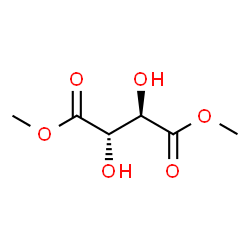ChemSpider 2D Image | (2R,3S)-Dimethyl 2,3-dihydroxysuccinate | C6H10O6