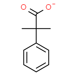 ChemSpider 2D Image | 2-Methyl-2-phenylpropanoate | C10H11O2
