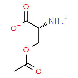 ChemSpider 2D Image | O-Acetyl-D-serine | C5H9NO4