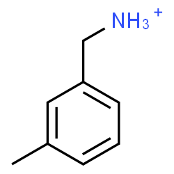 ChemSpider 2D Image | (3-Methylphenyl)methanaminium | C8H12N
