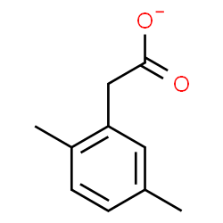 ChemSpider 2D Image | (2,5-Dimethylphenyl)acetate | C10H11O2
