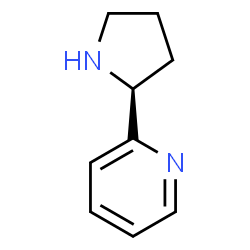 ChemSpider 2D Image | (S)-2-(Pyrrolidin-2-yl)pyridine | C9H12N2