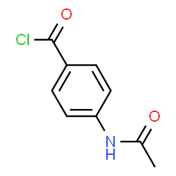ChemSpider 2D Image | 4-Acetamidobenzoyl chloride | C9H8ClNO2