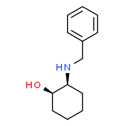 ChemSpider 2D Image | (1R,2S)-2-(Benzylamino)cyclohexanol | C13H19NO