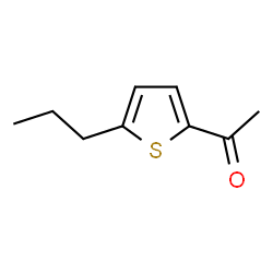 ChemSpider 2D Image | 1-(5-Propyl-2-thienyl)ethanone | C9H12OS