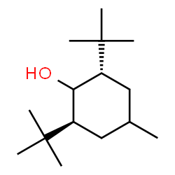 ChemSpider 2D Image | (2S,6S)-4-Methyl-2,6-bis(2-methyl-2-propanyl)cyclohexanol | C15H30O