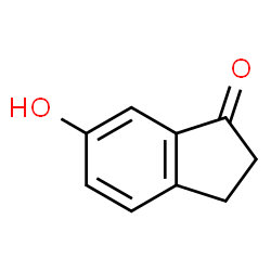 ChemSpider 2D Image | 6-Hydroxy-1-indanone | C9H8O2