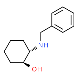ChemSpider 2D Image | (1S,2S)-2-(Benzylamino)cyclohexanol | C13H19NO