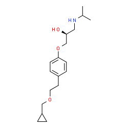 ChemSpider 2D Image | Levobetaxolol | C18H29NO3