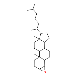 ChemSpider 2D Image | 3,4-Epoxycholestane | C27H46O