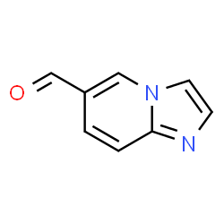ChemSpider 2D Image | 6-Formylimidazo[1,2-a]pyridine | C8H6N2O