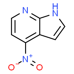 ChemSpider 2D Image | 4-Nitro-1H-pyrrolo[2,3-b]pyridine | C7H5N3O2